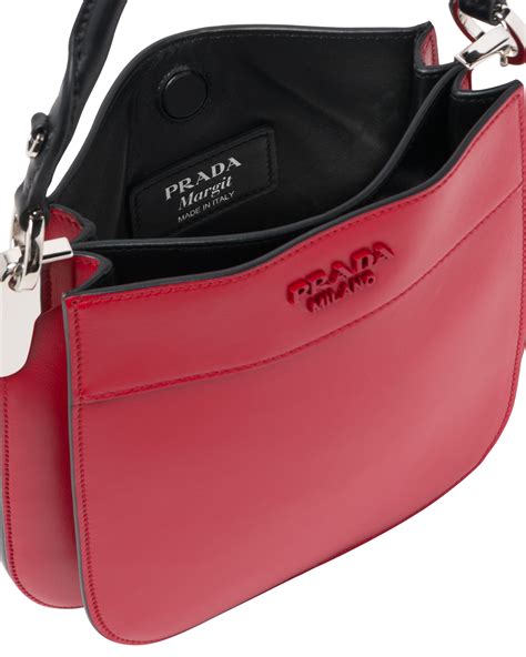 prada magrit small leather bag red ebay